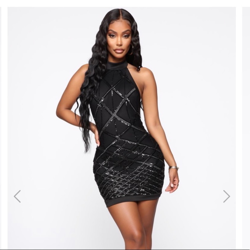 TODAY ONLY. Fashion Nova Sequin Mini Dress